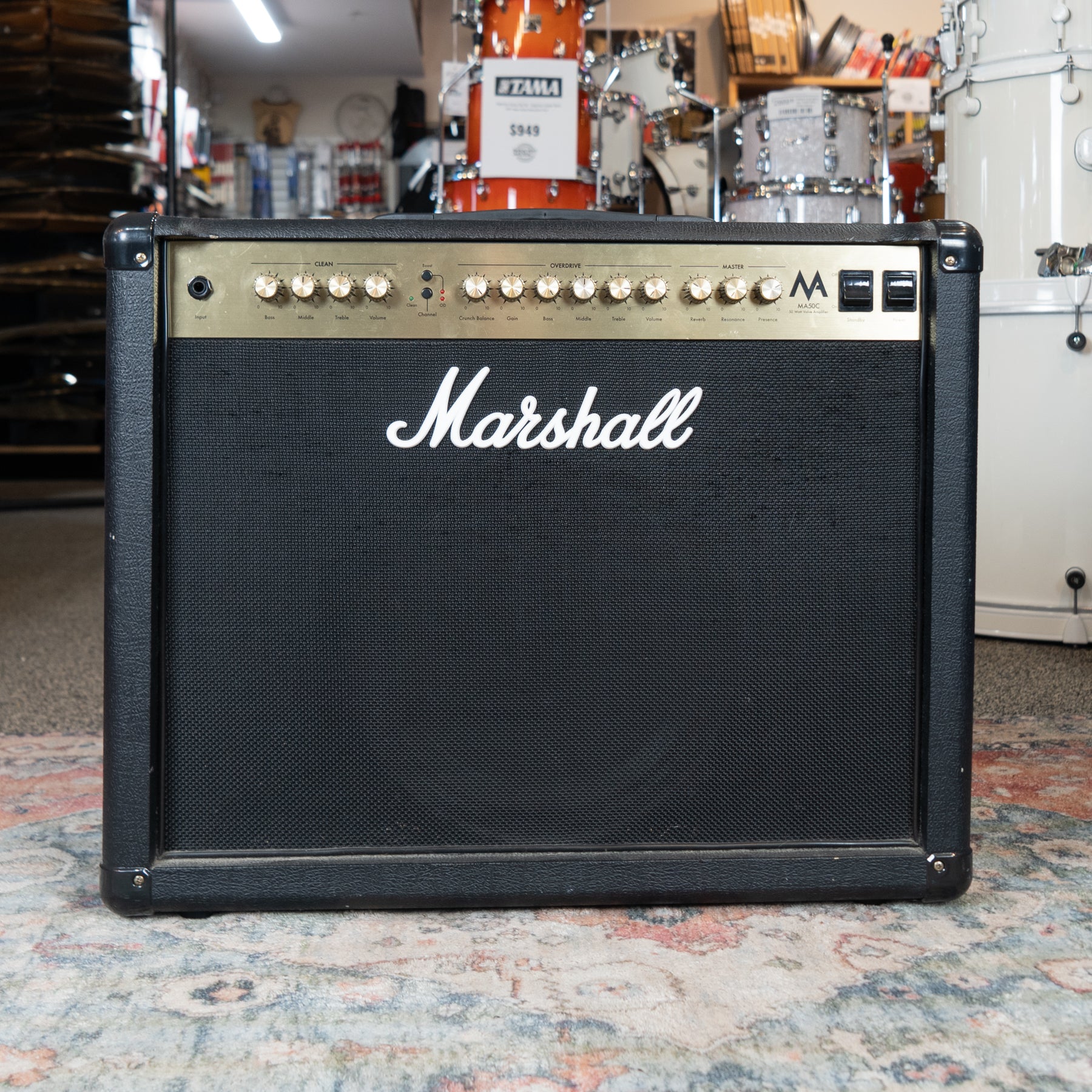 Marshall MA50C フルチューブアンプ - アンプ