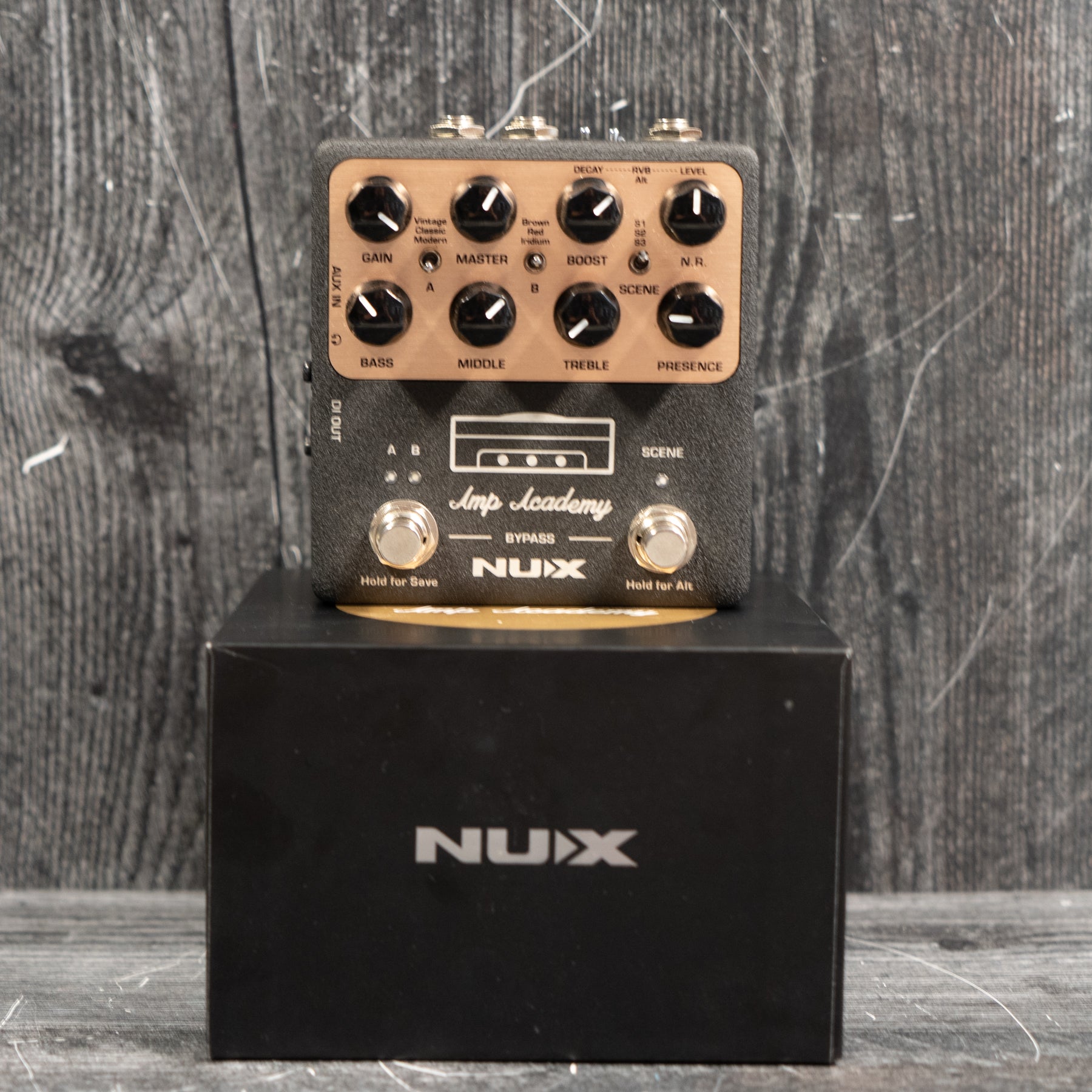 ギター nux amp academy ngs6 NUX NGS-6 Amp Academy Stomp Box Amp Modeler Guitar Effects Pedal