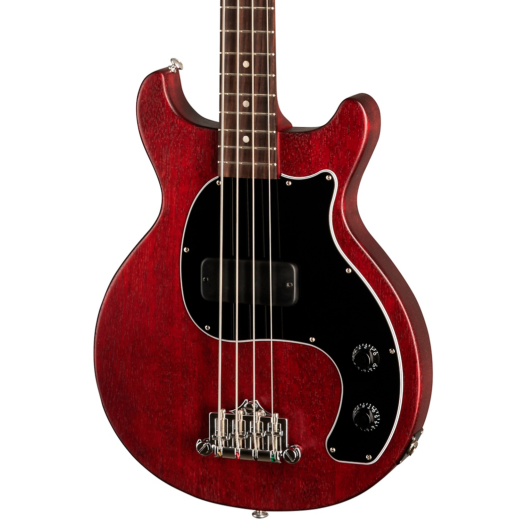 Gibson Les Paul Junior Tribute DC Bass - Worn Cherry