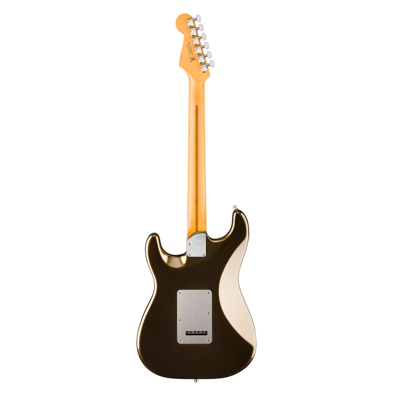 Fender American Ultra II Stratocaster HSS - Ebony Fingerboard, Texas Tea