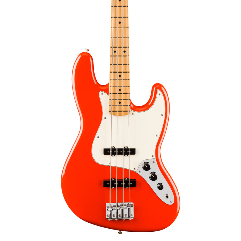 Fender Player II Jazz Bass - Maple Fingerboard, Coral Red