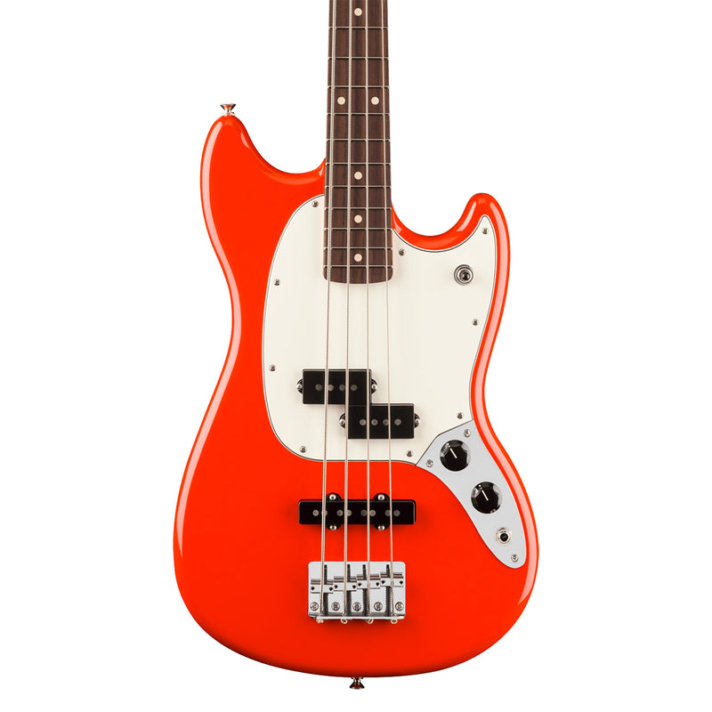 Fender Player II Mustang Bass PJ - Rosewood Fingerboard, Coral Red