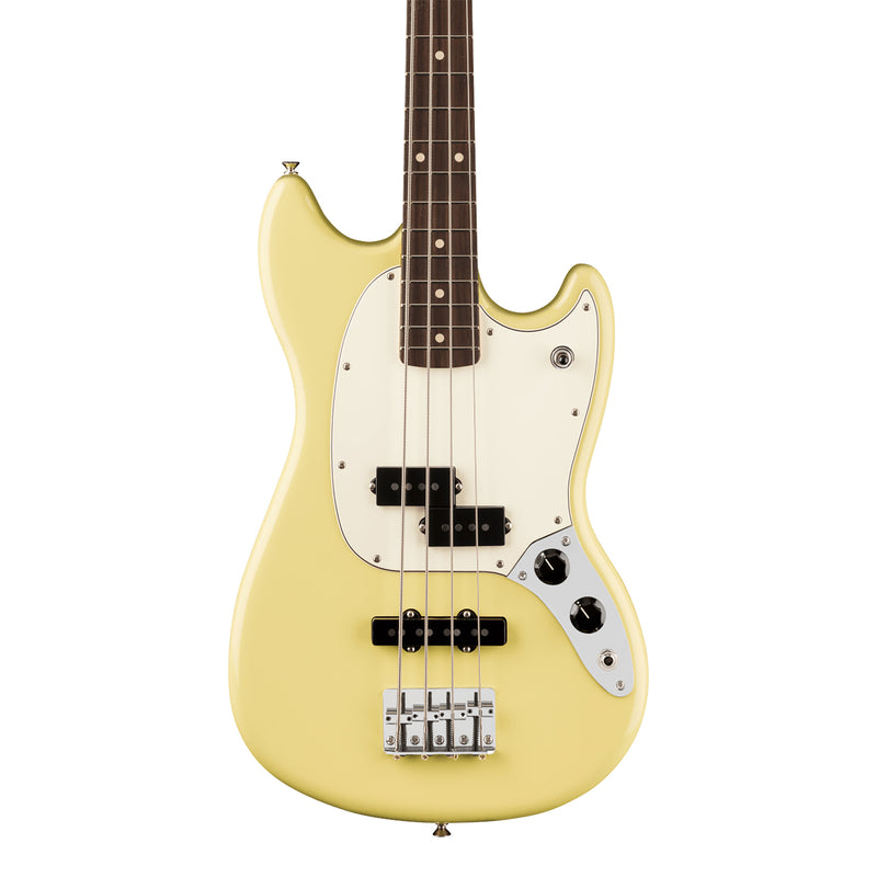 Fender Player II Mustang Bass PJ - Rosewood Fingerboard, Hialeah Yellow