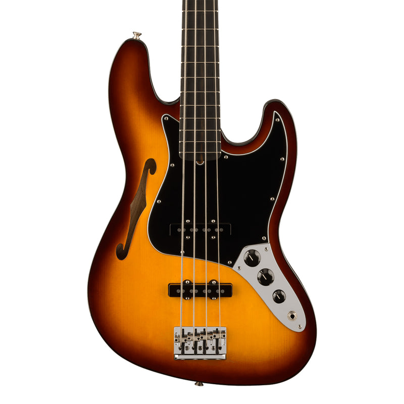 Fender Limited Edition Suona Jazz Bass Thinline - Ebony Fingerboard, Violin Burst