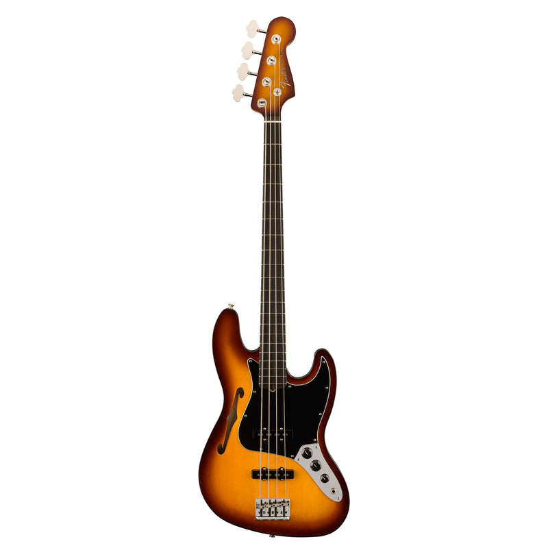Fender Limited Edition Suona Jazz Bass Thinline - Ebony Fingerboard, Violin Burst