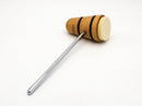 Low Boy Felt Daddy Beater - Natural with Black Stripes