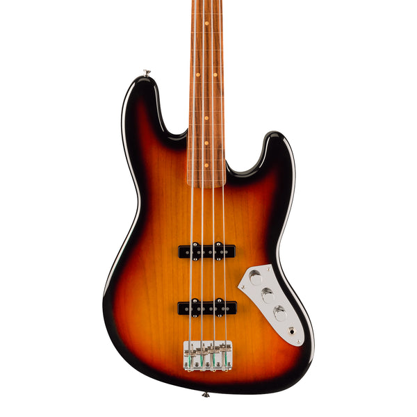 Fender Jaco Pastorius Jazz Bass Fretless - Pau Ferro Fingerboard, 3-Color Sunburst