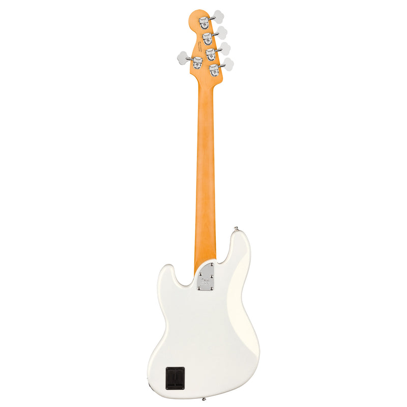 Fender American Ultra Jazz Bass V - Maple Fingerboard, Arctic Pearl