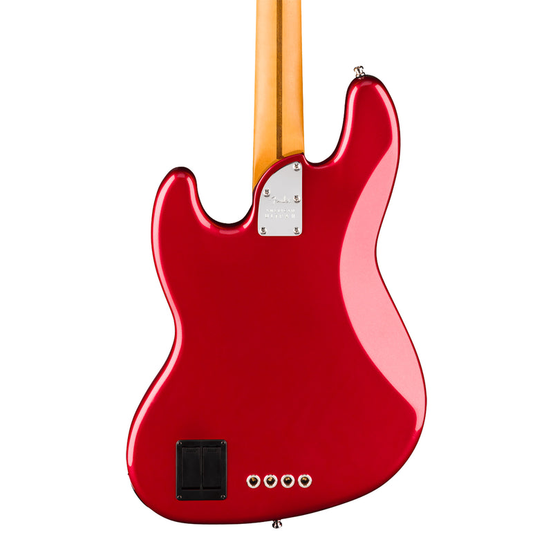 Fender American Ultra II Jazz Bass - Maple Fingerboard, Sinister Red