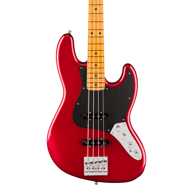 Fender American Ultra II Jazz Bass - Maple Fingerboard, Sinister Red