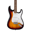 Fender Standard Stratocaster - Laurel Fingerboard, White Pickguard, 3-Color Sunburst