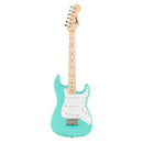Squier Mini Stratocaster - Maple Fingerboard, White Pickguard, Sea Foam Green