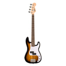 Squier Mini Precision Bass - Laurel Fingerboard, White Pickguard, 2-Color Sunburst