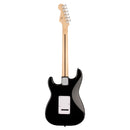 Squier Sonic Stratocaster Pack - Maple Fingerboard, Black with Gig Bag and Frontman 10G