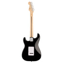 Squier Sonic Stratocaster - Maple Fingerboard, White Pickguard, Black