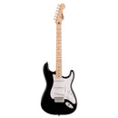 Squier Sonic Stratocaster - Maple Fingerboard, White Pickguard, Black