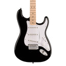Squier Sonic Stratocaster - Maple Fingerboard, White Pickguard, Black