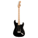 Squier Sonic Stratocaster HSS - Maple Fingerboard, Black Pickguard, Black