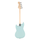 Squier Sonic Bronco Bass - Laurel Fingerboard, White Pickguard, Daphne Blue