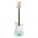 Squier Sonic Bronco Bass - Laurel Fingerboard, White Pickguard, Daphne Blue