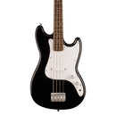 Squier Sonic Bronco Bass - Laurel Fingerboard, White Pickguard, Black