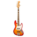 Squier Classic Vibe Active '70s Jazz Bass V - Laurel Fingerboard, White Pearloid Pickguard, Sienna Sunburst