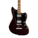 Squier Paranormal Baritone Jazzmaster HH - Laurel Fingerboard, Black Pickguard, Oxblood