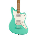 Squier Paranormal Baritone Jazzmaster HH - Laurel Fingerboard, Parchment Pickguard, Sea Foam Green