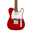 Squier Affinity Series Telecaster FMT SH - Laurel Fingerboard, Crimson Red Transparent