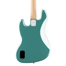 Squier Affinity Series Active Jazz Bass - Laurel Fingerboard, White Pickguard, Mystic Sea Foam Green