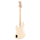 Squier Affinity Series Active Jazz Bass - Maple Fingerboard, Black Pickguard, Olympic White