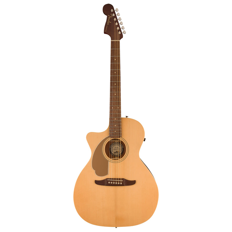 Fender Newporter Player Left-Handed - Walnut Fingerboard, Gold Pickguard, Natural