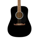 Fender FA-125 Dreadnought w/bag - Walnut Fingerboard, Black