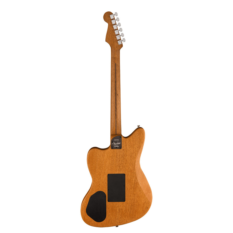 Fender American Acoustasonic Jazzmaster All-Mahogany - Ebony Fingerboard, Natural