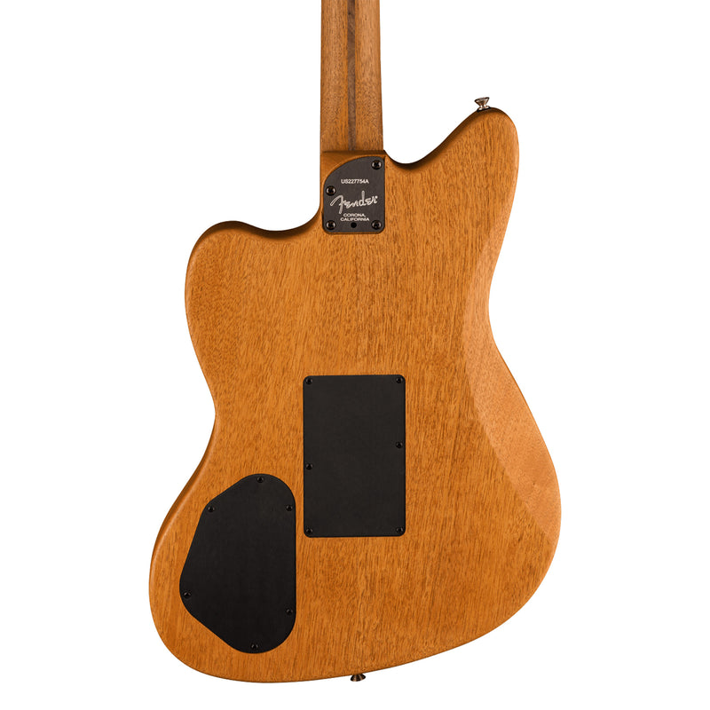 Fender American Acoustasonic Jazzmaster All-Mahogany - Ebony Fingerboard, Natural