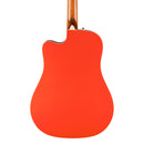 Fender California Standard Redondo CE - Spruce Top, Ivory Pickguard, Fiesta Red