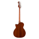 Fender California Deluxe Kingman Bass CE - Walnut Fingerboard, Black