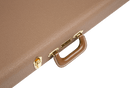 Fender G&G Deluxe Jazz Bass Hardshell Case - Brown with Gold Plush Interior