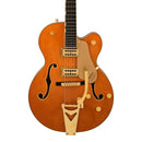 Gretsch Synchromatic Nashville Hollow Body Single-Cut with Bigsby - Ebony Fingerboard, '50s Orange Stain