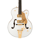 Gretsch Synchromatic Falcon Hollow Body Single-Cut with Bigsby - Ebony Fingerboard, Snowcrest White