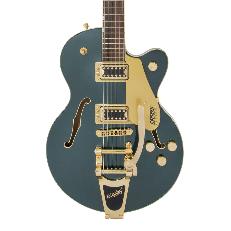 Gretsch G5655TG Electromatic Center Block Jr. Single-Cut with Bigsby and Gold Hardware - Laurel Fingerboard, Cadillac Green