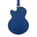 Gretsch G5655TG Electromatic Center Block Jr. Single-Cut with Bigsby and Gold Hardware - Laurel Fingerboard, Azure Metallic