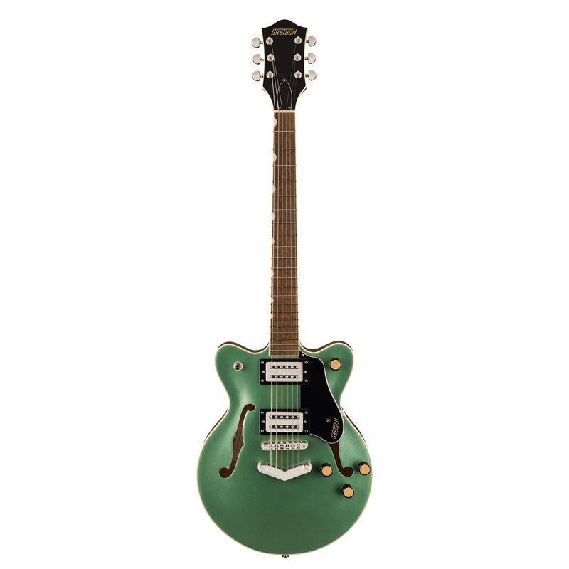 Gretsch G2655 Streamliner Center Block Jr. Double-Cut with V-Stoptail - Laurel Fingerboard, Steel Olive