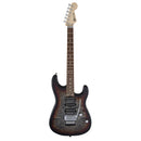 Charvel MJ San Dimas Style 1 HSH FR PF QM - Pau Ferro Fingerboard, Midnight Glow