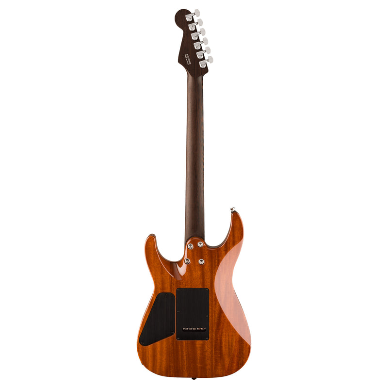 Charvel MJ DK24 HSH 2PT W Mahogany with Flame Maple - Wenge Fingerboard, Antique Burst