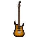 Charvel MJ DK24 HSH 2PT W Mahogany with Flame Maple - Wenge Fingerboard, Antique Burst
