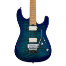 Charvel Pro-Mod Plus San Dimas Style 1 HH FR CM - Carmalized Maple Fingerboard, Chlorine Burst