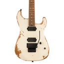 Charvel Pro-Mod Relic San Dimas Style 1 HH FR PF - Pau Ferro Fingerboard, Weathered White