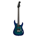 Charvel Pro-Mod Plus DK24 HH 2PT EB QM - Ebony Fingerboard, Chlorine Burst