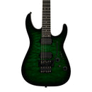 Charvel Pro-Mod Plus Dinky DK24 HH FR QM EB - Ebony Fingerboard, Cloaked Emerald Green